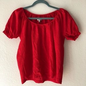 Madewell Peasant Top XS